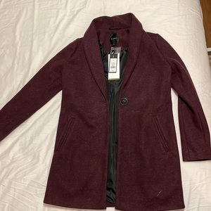 Dynamite coat with shawl collar